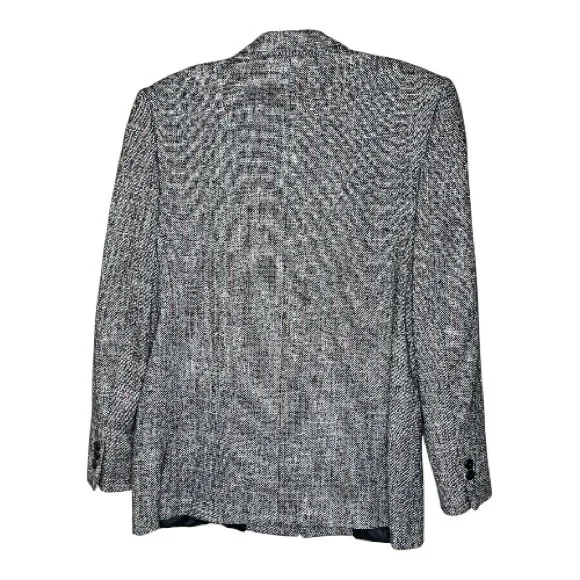 Vintage 80’s Bretton Place Gray Tweed Blazer and Skirt Sz 8 - Picture 2 of 7